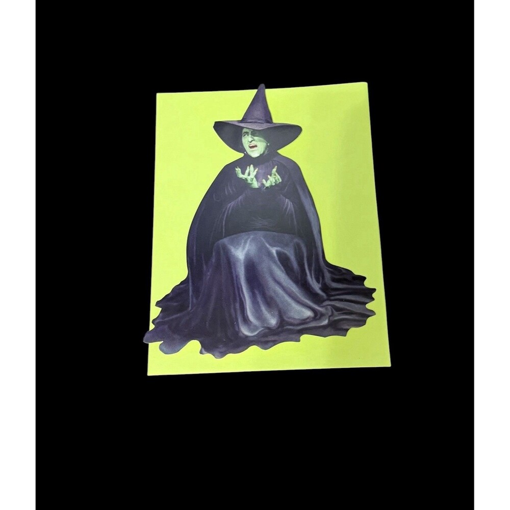 Wicked Witch Cut Out Card by Paper House Productions 1999